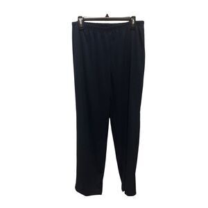 🌼5for$25🌼Kathy Ireland Women’s Navy Blue Straight Casual Elastic Waist Pants M